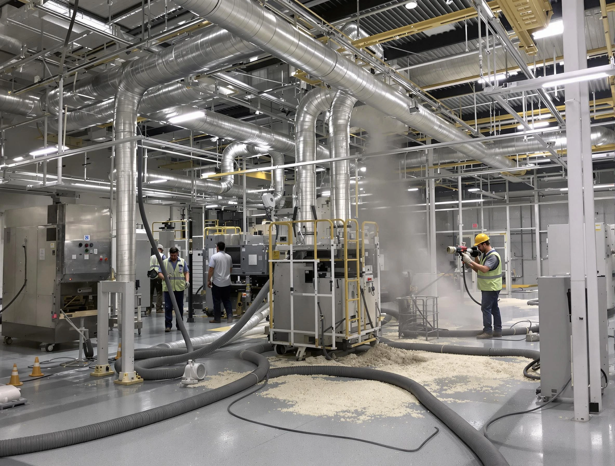 Heavy-duty industrial duct cleaning by Homewood Air Duct Cleaning in Homewood